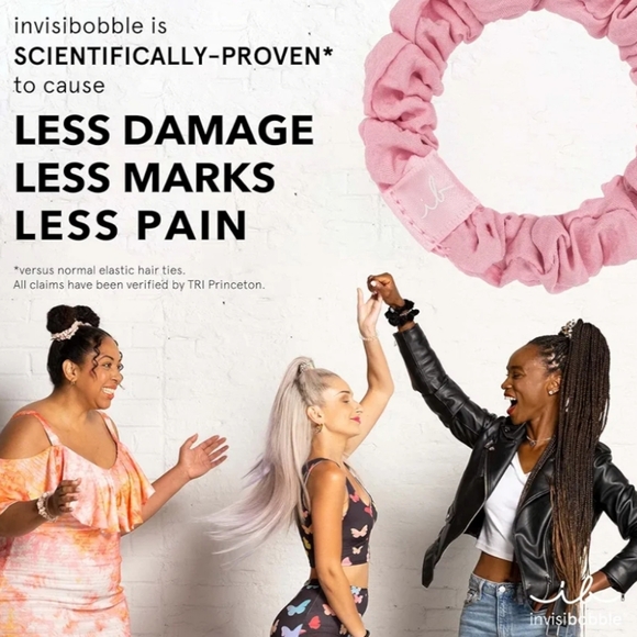 invisibobble LOOP Be Gentle 3 pc Hair Ties ~ NWT - Picture 2 of 10